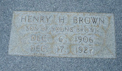 Henry Handy Brown marker