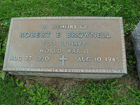 Robert Evans Brownell marker
