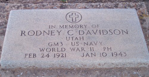Rodney C. Davidson marker