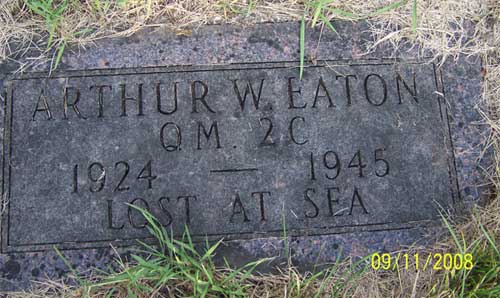 Arthur W. Eaton - marker