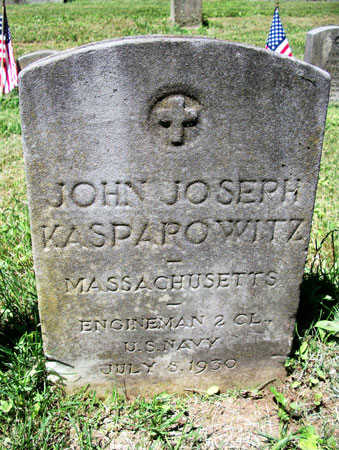 John Joseph Kasparowitz marker