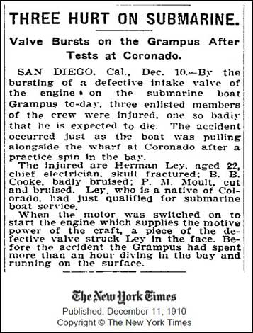 Herman N. Ley Article in New York Times
