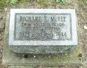 Tombstone of Richard Stanley McKee