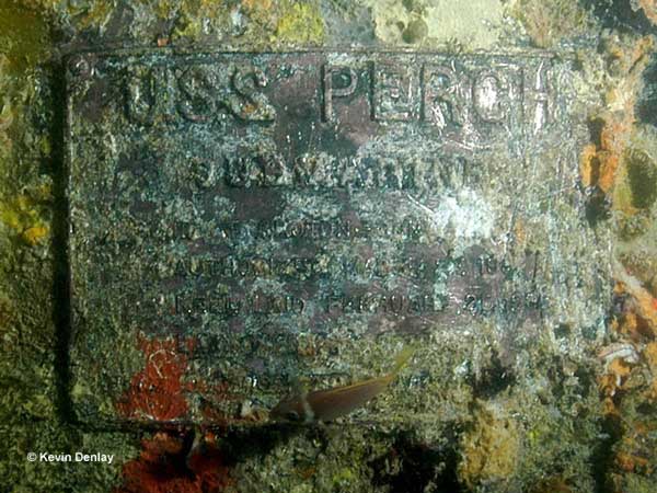 USS Perch Plaque - Photo by Kevin Denlay