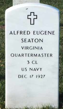 Alfred Eugend Seaton marker