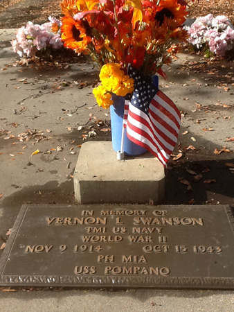 Vernon L. Swanson - marker