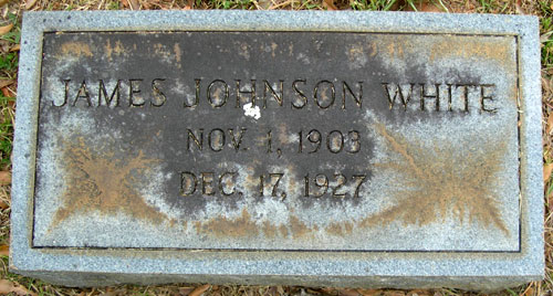 James Johnson White marker