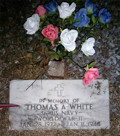 Thomas Allen White marker
