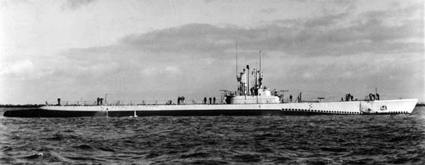 USS Barbero in 1948