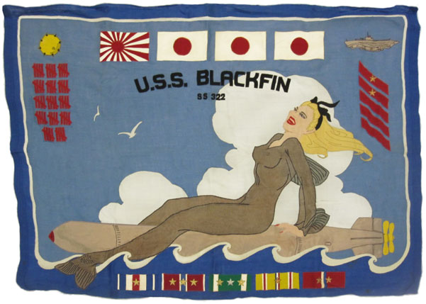Battleflag of USS Blackfin