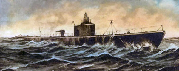 USS Grunion, print by I. R. Lloyd