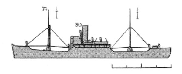 Keiko Maru type - drawing