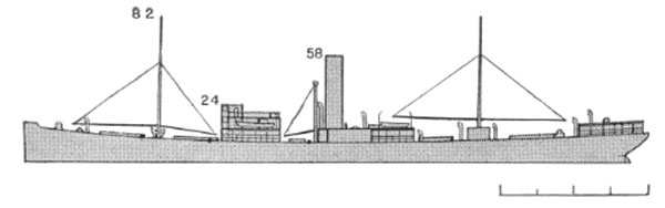 Nisshu (Nissyu) Maru drawing