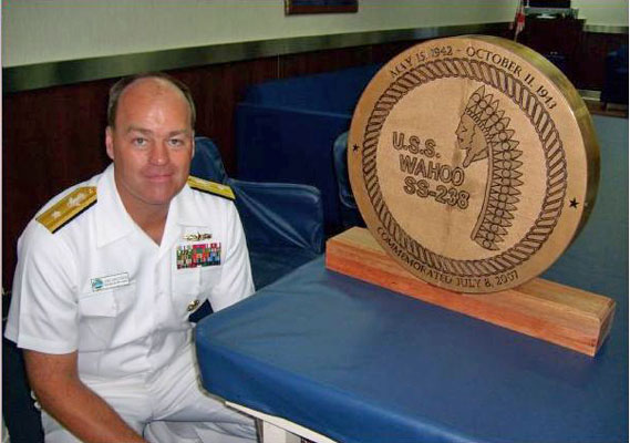 RDML Christenson and Wahoo Coin